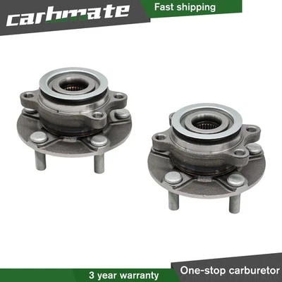 Pair Front Wheel Bearing Hub for 2008-2013 Nissan Rogue 2014-2015 Rogue Select Foto 1 de 4