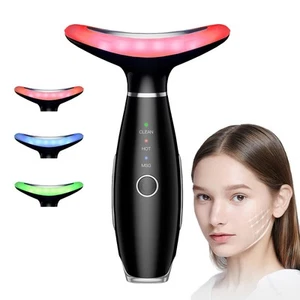 Face and Neck Beauty Device,3-in-1 Led Face Tool,Facial Massage for Skin Care... - Picture 1 of 7