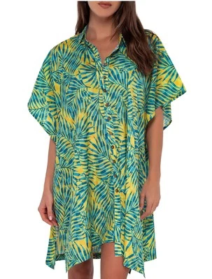 Women’s Sunsets Cabana Shore Thing Tunic swimsuit cover up Size S/M $75 NWT - Image 1 of 4