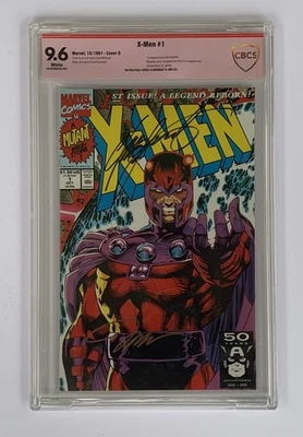 X-Men #1 CBCS 9.6 Signed x2 Chris Claremont & Jim Lee Magneto Cover D SS Not CGC - Image 1 of 4