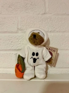 Boyd’s Collection Ghoulia Bear In Halloween Ghost Suit Plush - Picture 1 of 7