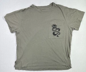 Taylor Swift Reputation Snake Pocket T-Shirt grau Tour Merch Damen Gr. L - Bild 1 von 5