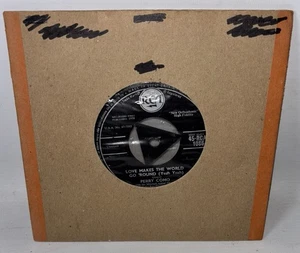 Perry Como - Love Makes The World Go 'Round - 1958 Vinyl 7" Single - 45-RCA 1086 - Picture 1 of 3