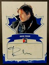 2011 In The Game Canadiana Autographs Blue Ink #A-RM1 Raine Maida Our Lady Peace