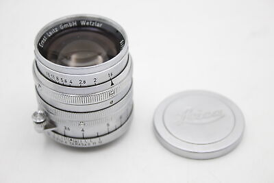 Leica Ernst Leitz GmBH Wetzlar Summarit 5cm F/1.5 CAMERA LENS Mechanically Works • 118.38€