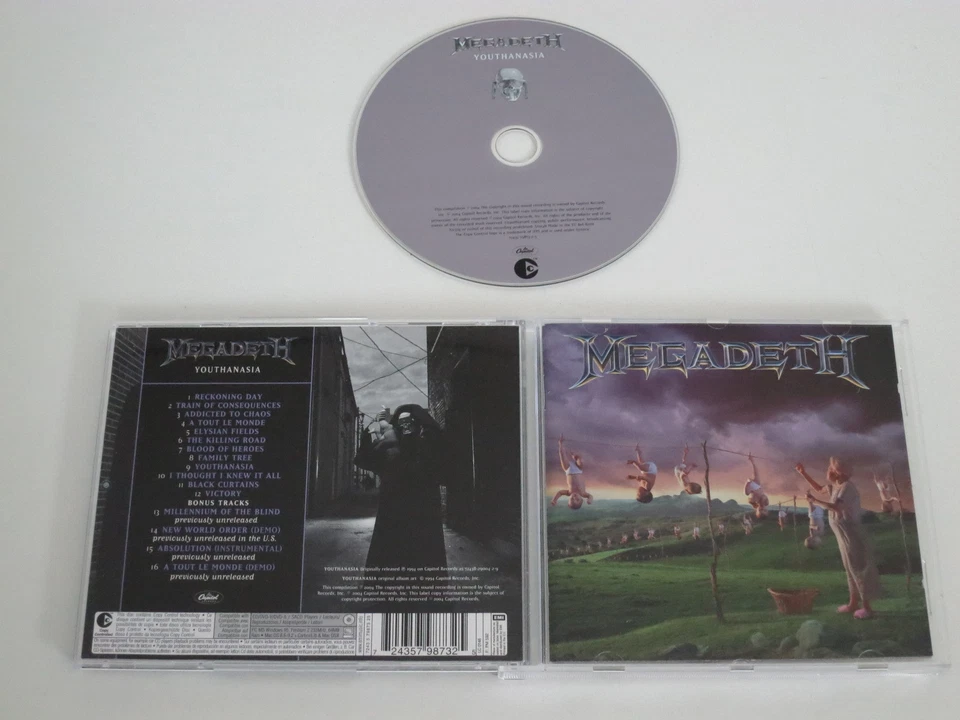 MEGADETH/YOUTHANASIA(EMI 72435-79873-25) CD ALBUM - Bild 1 von 1