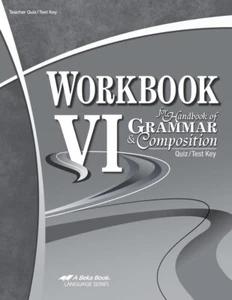 Abeka Workbook VI Quiz and Test Key Fourth Edition - 12th Grade - Picture 1 of 4