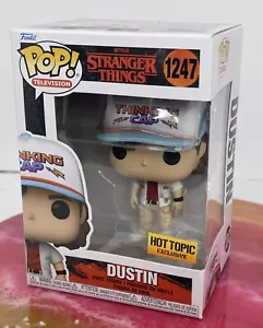 Funko POP! TV Vaults Stranger Things Dustin #1247 Hot Topic Exclusive Netflix - Bild 1 von 7