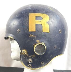Original Vintage Riddell TK2 Kra-Lite Suspension Football Helmet 1960's Orvis