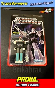 ReAction Super7 Transformers PROWL Action Figure - New Sealed - Picture 1 of 4