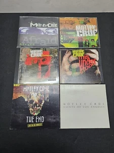 RARE Motley Crue CD Lot of 6 Near Mint with Cases See Description - Picture 1 of 20