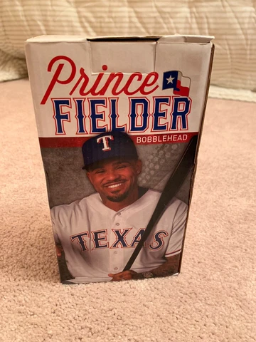 Prince Fielder Texas Rangers Bobblehead Baseball Collectible Souvenir Cover