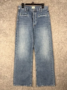 Citizens of Humanity Gaucho Trouser Jeans Women's 27 (30x32) Blue Wide Leg EUC - Picture 1 of 11
