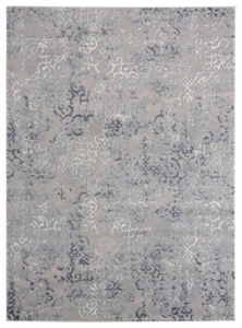 2x3 United Weavers Blue Abstract Shaded Door Mat 2601 10360 - Aprx 1' 11" x 3' - Picture 1 of 2