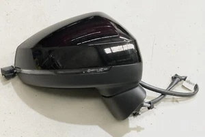 Audi A3 S3 RS3 8V Gloss Black RIGHT Side Door Wing Mirror Auto Fold Lane Assist - Bild 1 von 11