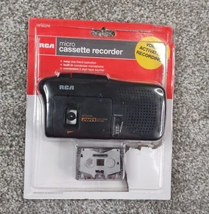 RCA Micro Cassette Recorder AVR Voice Activated Opened Packaging WORKS RP3537R - Picture 1 of 11