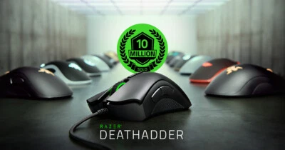 Razer DeathAdder Essential Wired Esports Gaming Mouse 6400 Adjustable DPI AU - Image 1 of 4