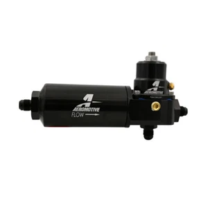 Regulator Fuel Filter Aeromotive EFI Filter Combo w/AN-06 Outlets ARE 13147 - Afbeelding 1 van 4