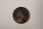 Indian Head Lucky Penny (B4c) 1933 World's Fair (Jsf6)Chicago Travel & Transport