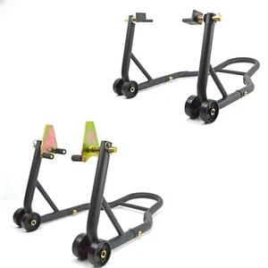 Chevalet Leve Moto Avant + Arrière Moto Réglable Paire Palette - Bild 1 von 1