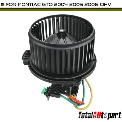 Nuevo conjunto de ventilador de motor soplador de climatización con rueda para Pontiac GTO 2004-2006 5,7 L 6,0 L Foto 1 de 4