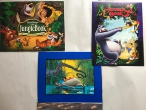 Lote de 3 Impresiones Conmemorativas Disney en Carpetas Libro de la Selva 1 y 2 40 Años A+ - Imagen 1 de 7