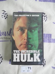 The Incredible Hulk Collectors Edition VHS Clamshell Columbia House, Bill Bixby - Picture 1 of 6