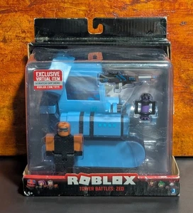 ROBL0X TOWER BATTLE: ZED Mix & Match Figure Set con carro armato veicolo nuovo sigillato - Foto 1 di 13