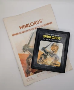 Atari Warlords 2600 Videospiel Cartridge mit Handbuch ohne Box getestet funktioniert - Bild 1 von 9