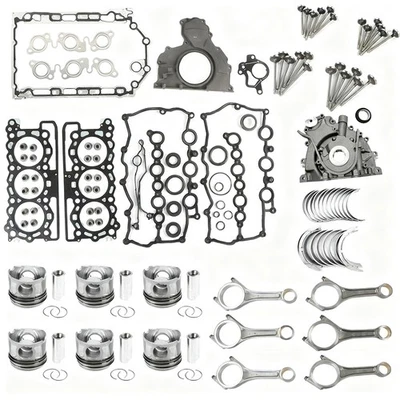 306DT 3.0L Overhaul Piston Gasket Set for Land Rover Range Rover Discover - Image 1 of 4