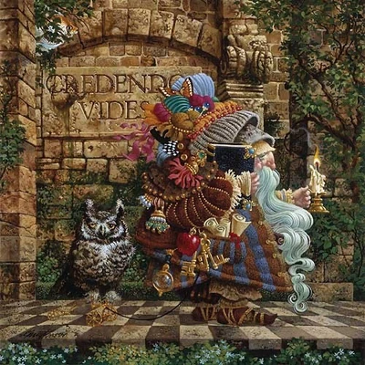 James Christensen Oldest Professor Limited Edition Print numbered Signed Art Set - Image 1 of 4