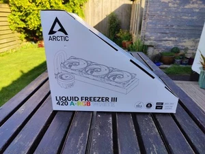 Artic Liquid Freezer III 420 A-RGB WHITE -Am5 Am4 Lga1700 - Picture 1 of 6