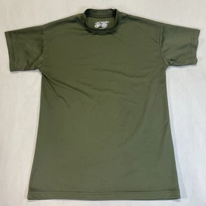 Dri Duke USMC Aprobado Control de Humedad - Camisa de Manga Corta Verde Pequeña para Hombre - Imagen 1 de 7