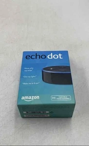 Amazon Echo Dot 2nd Generation Black Alexa Voice Control Device Smart Speaker - Picture 1 of 6