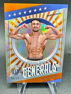 Topps Chrome Boxing # Jordan Gill # Ring Generals# RG-9 # Orange Refractor /25 - Bild 1 von 2