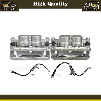 Juego de 4 pinzas de freno delanteras y mangueras para Saab 2006 9-7x 2007 Saab 9-7x Foto 1 de 4