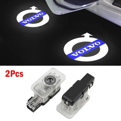 2X Car LED Laser Projector Door Light for S60 S90 V40 V60 V90 XC60 XC90 - Image 1 of 4