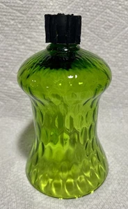 Vintage Green Honeycomb Peg Votive Tealight Insert Smooth Rim with Grommet - Picture 1 of 9