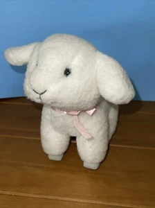 Vtg Dakin Plush Lamb 1988 Sheep Stuffed Animal - Picture 1 of 7