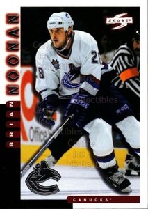 1997-98 Score Vancouver Canucks #18 Brian Noonan