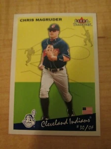 Fleer Tradition 2002 actualización Chris Magruder #U172 Cleveland Indians - Imagen 1 de 2