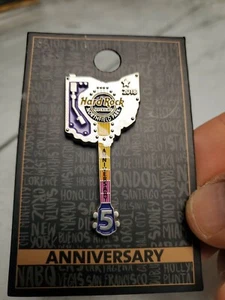 Hard Rock Cafe Northfield Park Rocksino Pin 5th Anniversary New - Picture 1 of 1