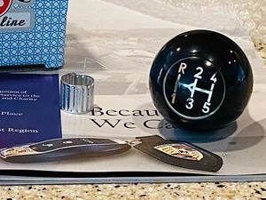 PORSCHE 911 911T 911E 911S 912 914 SHIFTER KNOB FIVE SPEED 901 TRANSMISSION - Picture 1 of 3
