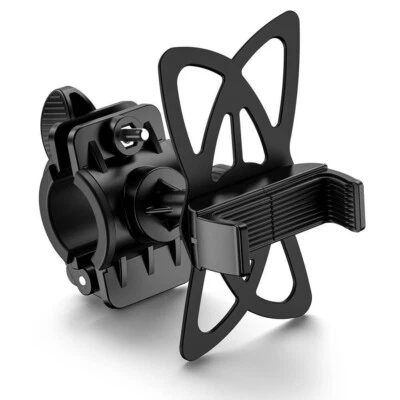 US 2 Pc Cell Phone Silicone Mount Holder GPS Motorcycle MTB Bike Bicycle 360 - Image 1 of 4