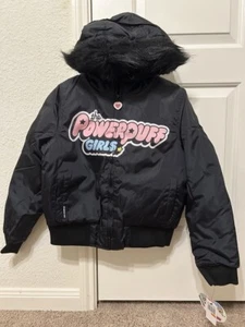 Powerpuff Girls Women's Bomber Jacket (S) Member Exclusive (Cartoon NetworK) - Picture 1 of 6