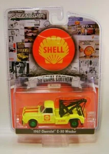 1967 '67 CHEVY C30 DUALLY WRECKER CHASE SHELL SPECIAL EDITION GREENLIGHT 2023 - Picture 1 of 2