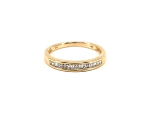 14KT Yellow Gold 2.31g Diamond Ring Size 7, 1/4cttw Approx. - Picture 1 of 13