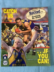 VFL/AFL Football Record 1993 Geelong V St Kilda - Picture 1 of 7