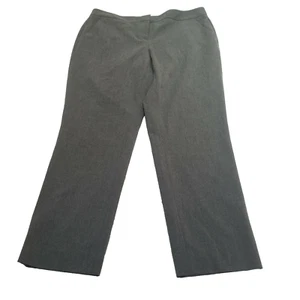 Vince Camuto Womens Size 6 Gray Straight Cut Chino Pants Side Pockets Mid-Rise - Picture 1 of 7