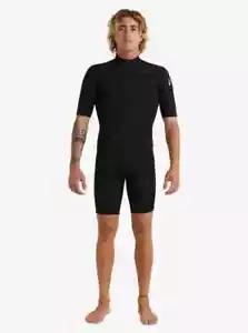 Quiksilver Everyday Sessions 2/2mm Shorty Wetsuit - Men's - Medium / Black - Picture 1 of 8